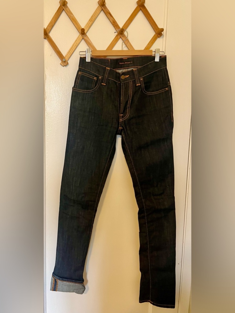 Nudie Jeans Indigo Blue Straight Men's Jeans
